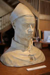 Moulage buste de saint Mayeul