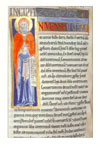Carte postale Bible de Souvigny, Zacharias.