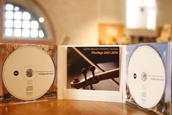 CD "Florilège 2001 - 2010" Journées, musicales à Souvigny
