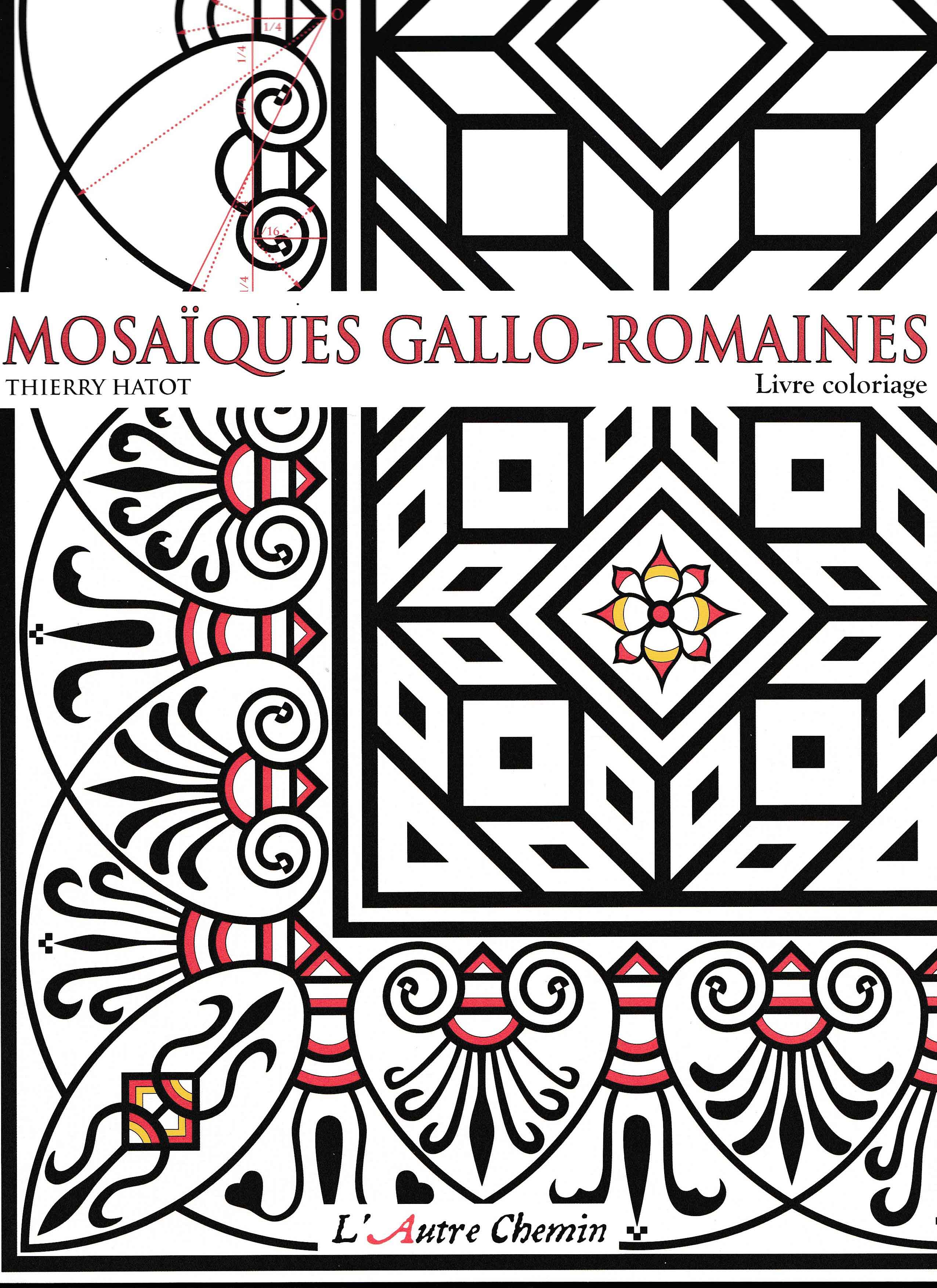 Livre coloriage - Mosaïques gallo-romaines